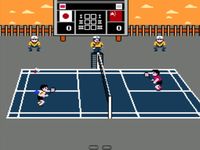 une photo d'Ã©cran de Super Dyna mix Badminton sur Nintendo Nes